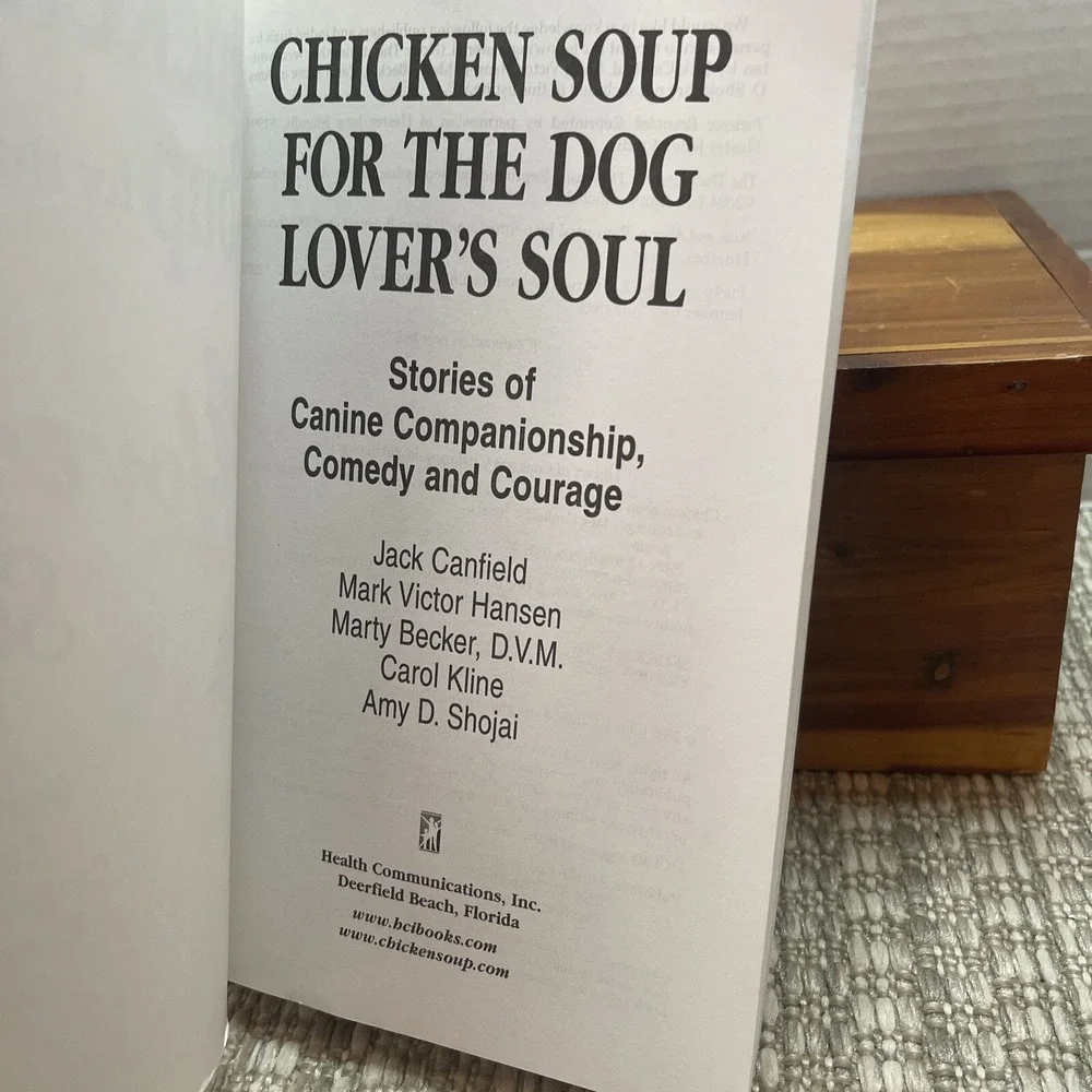 Chicken Soup for the Dog Lover's Soul‎ Stories Canine Companion Comedy